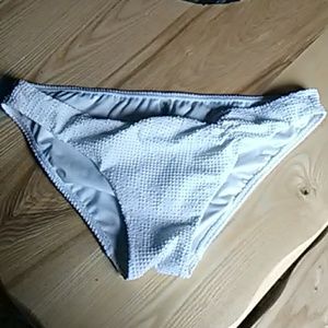 White Victoria Secret bikini bottoms